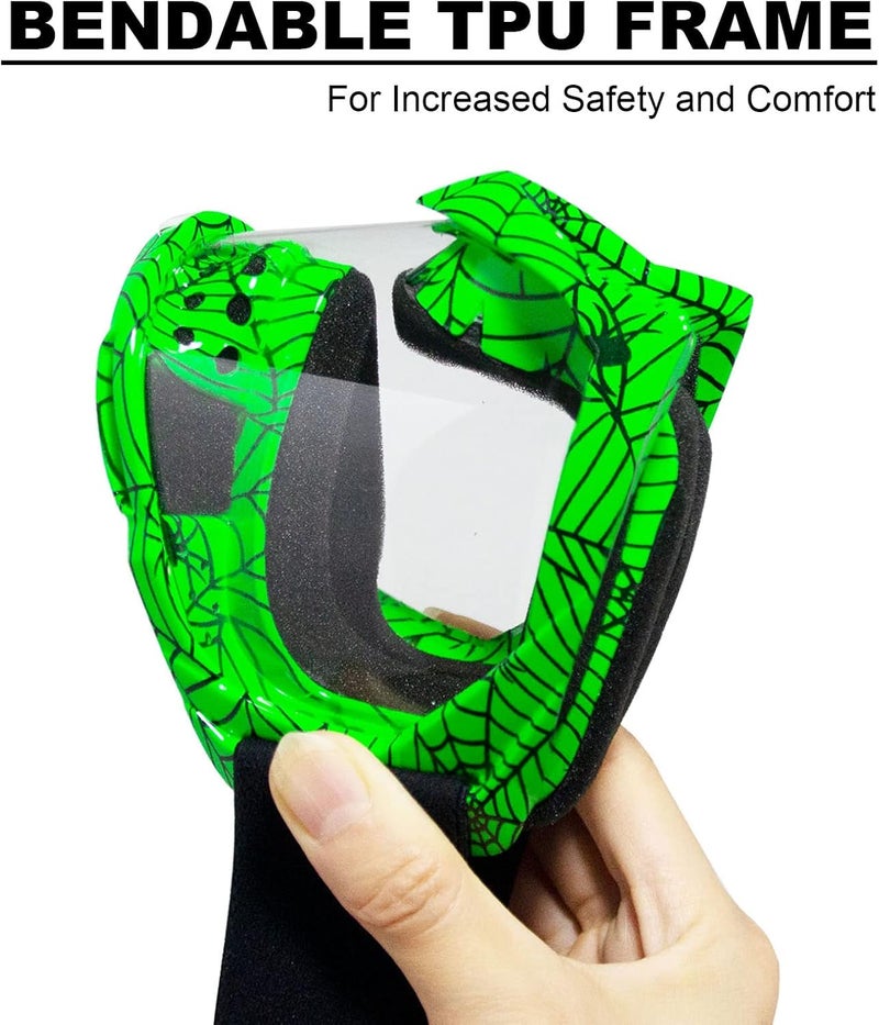 CoPvner Store Dirt Bike Goggles for Motorcycle, ATV, Motocross, Riding, Offroad - Adult, Men, Women, Youth, Kids - Image 3
